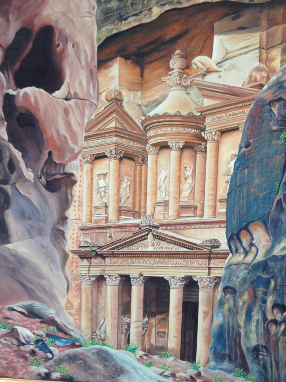 Oscar Hotel Petra ワディ・ムーサ エクステリア 写真